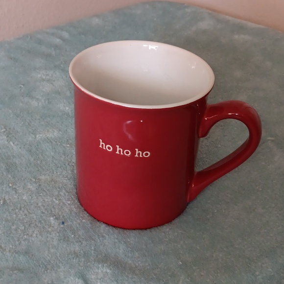 Christmas Mug Red and White Ho Ho Ho - Picture 1 of 6